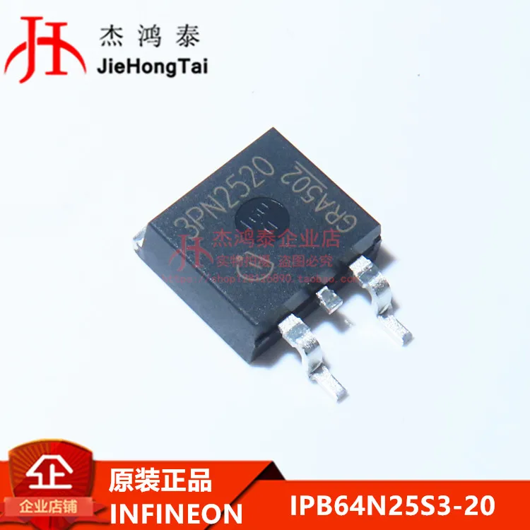 Spedizione Gratuita Ipb64N25S3-20 3Pn2520 Mosfet N 250V 64A 10 Pz