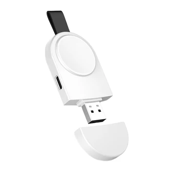 

USB Magnetic Type-c Heat Dissipation Fashion Watch Charger Wireless Portable Station Mini Lanyard For Apple Series 5 4 3 2 1