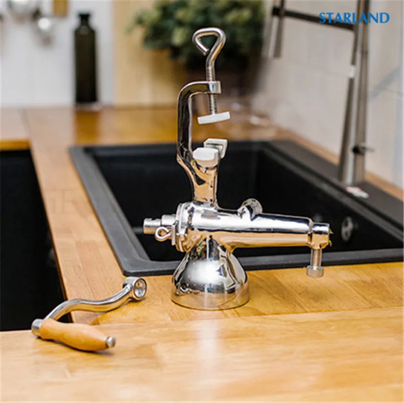Wheat Grass Juicer Wheatgrass Fruit Juice Extractor Stainless Steel 6