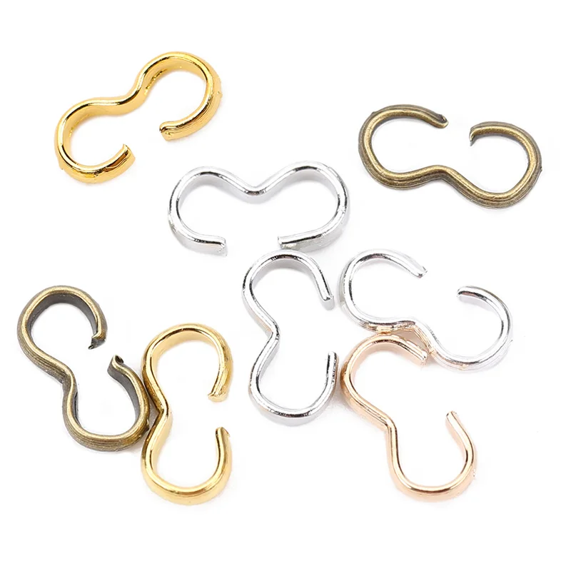   ÷ DIY  ũ ɼ  ׼,  ε  ǰ Ŀ, 4x8mm, 100 