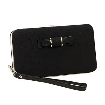 

Women Leather Wallet For Elegant Females In Daily Life Design Fahion Leisure Card Slots Coin Phone Purse