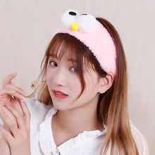 Дизайн в Корейском стиле милые Super MENG стерео с большим глазом повязка на голову мыть умывания лица Красота макияж маску нанесите резинки для волос