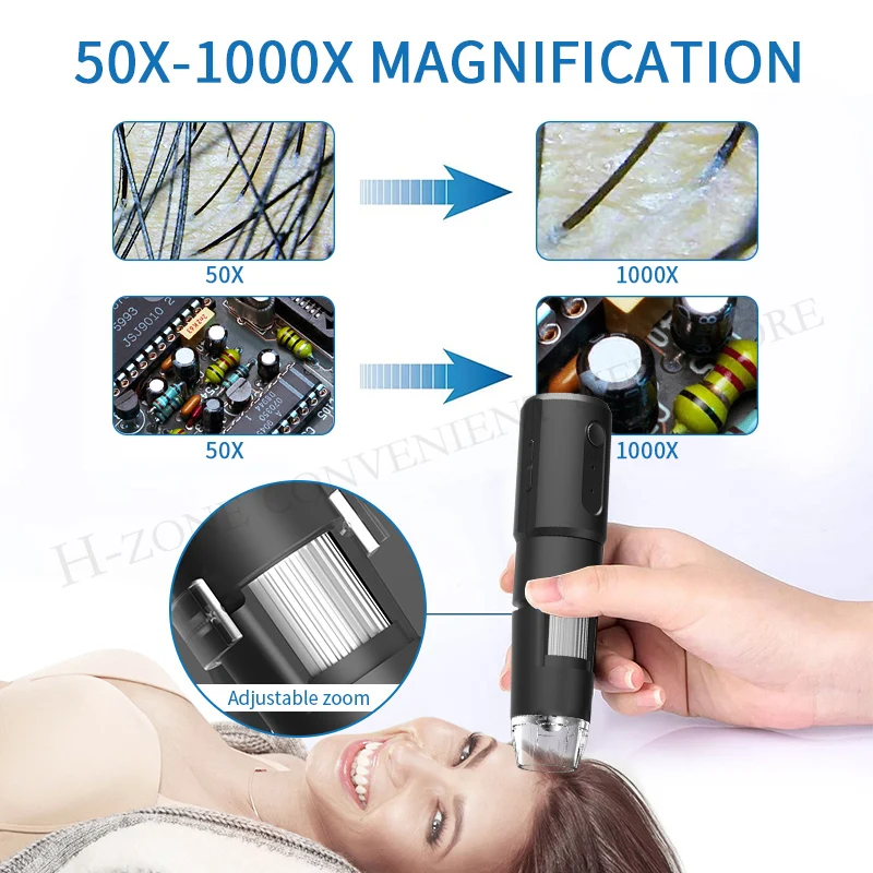 zoom digital 50x 1000x microscopio lupa camera para android ios iphone ipad 02