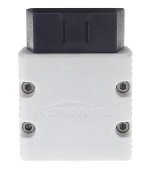 OBDII KONNWEI KW902 Bluetooth ELM327 V1.5 чип PIC18f25k80 OBD2 сканер Мини ELM 327 KW902 считыватель кодов для Android Phone Windows - Цвет: WHITE