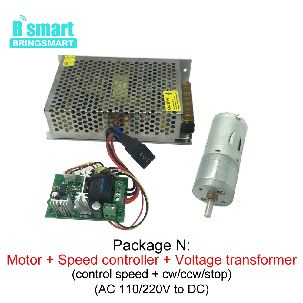 Мотор по выгодной цене с Скорость контроллер и кронштейн 6V 24V Шестерни мотор-редуктор постоянного тока 12В мини Шестерни коробка редуктор электродвигатель JGA25-370