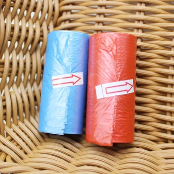 

1 Roll Disposable Plastic Pouches Diapers Abandon Bag Portable Baby Roll Home Outdoor Garbage Bag Baby Stroller Accessories
