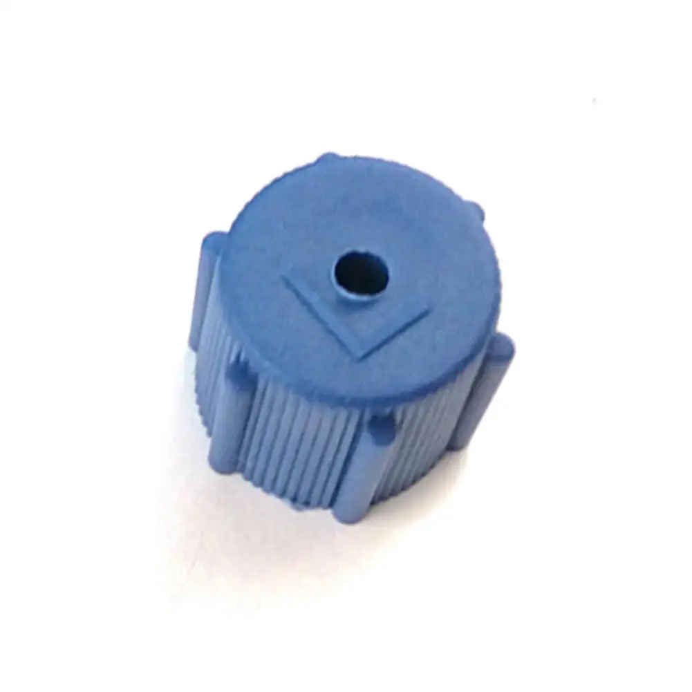 10Pcs Car A/C System Charging Port Service CapR134a High Low Side ValveAdapter Dust CapRed Blue Car Air Conditioning