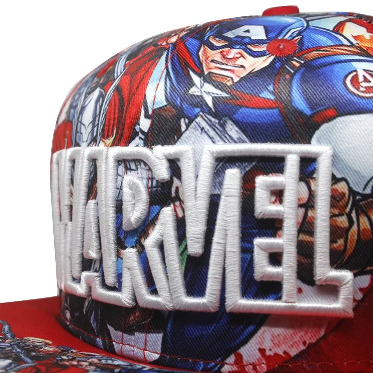 Marvel, Мстители, Капитан Америка, папа, бейсболка, мужская шапка, забавные детские кепки, женские хип-хоп модные уличные головные уборы, gorra hombre