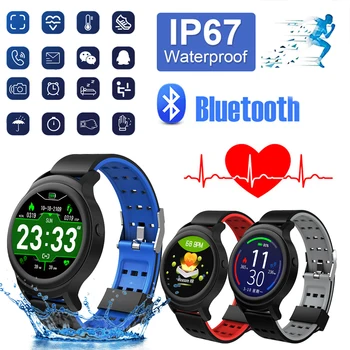 

Sport Smart Watch Men Smartwatch Women Smart Watch Blood Pressure Heart Rate Monitor Waterproof Smartwatch Watch For Android IOS