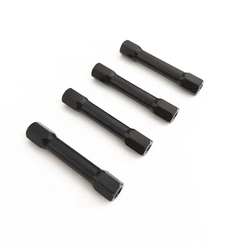 

10pcs M3 Aluminum Hex Step Pillar Standoff Spacer Black anodized M3*10/15/20/21/25/27/28/30/35/37/40/45/50/60/70/80/90/100mm