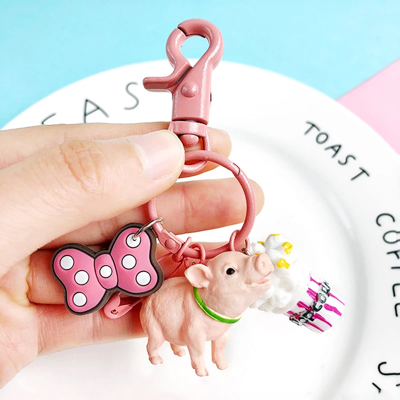 Брелок для ключей Line Friends Bulldog kawaii брелок с мультяшным животным корги собачья