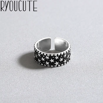 

Bijoux Boho Silver Color Star Rings for Women Lady Rings Fashion Party Statement Jewelry Wholesale
