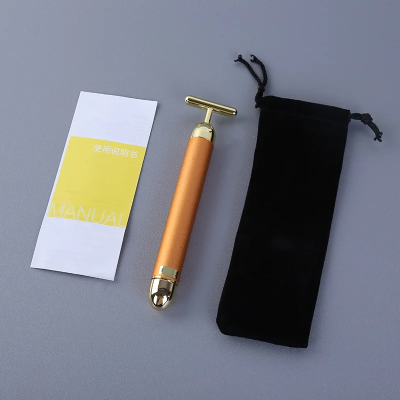 

24K Gold Rod Gold Beauty Roller Thin Face Rod Thin Face Useful Product