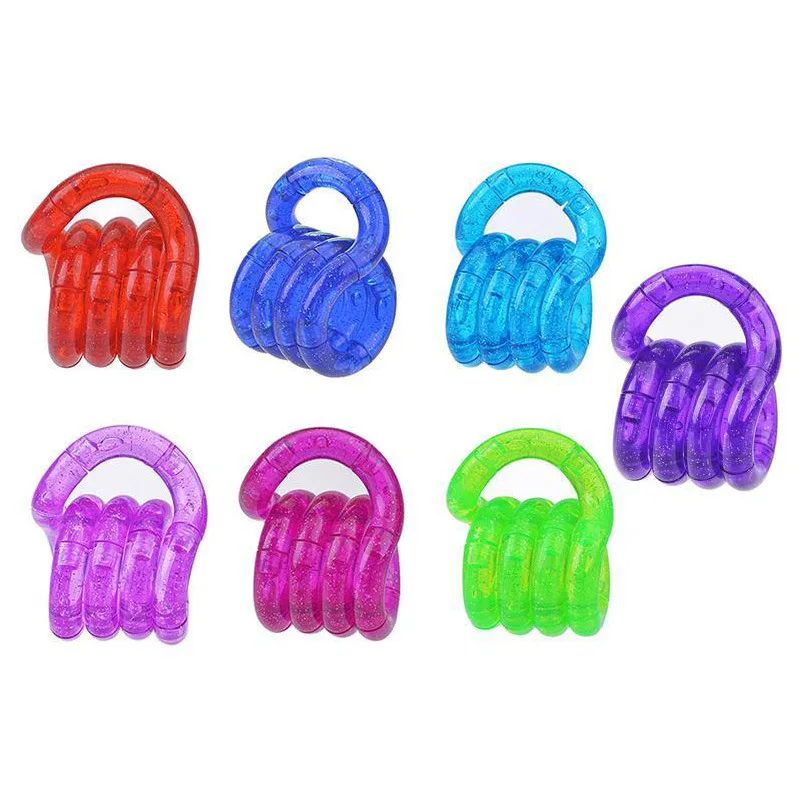 Juguete Twist para aliviar el estrés para chico, cuerda para trucos de magia, cuerda creativa, bobinado, ocio, educación, juguete de Navidad