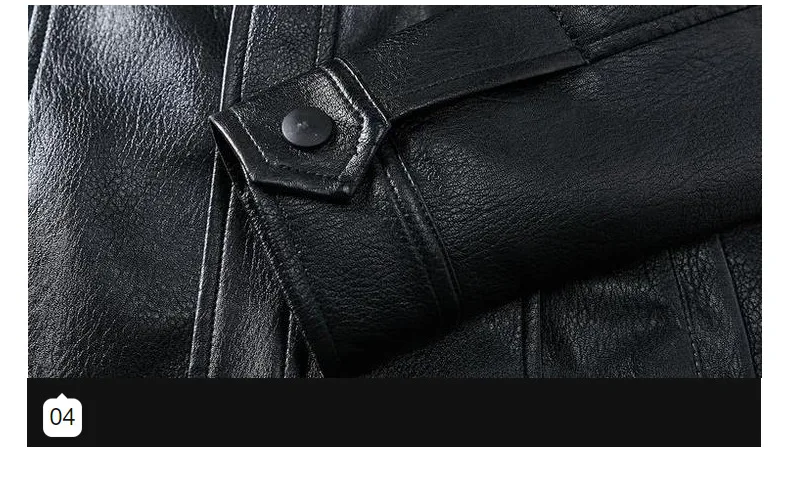 KIOVNO Men Skull Patter Leather Jackets Coats Letter Embroidery Faux Leather Jackets Outwear For Male Size M-3XL Black (6)