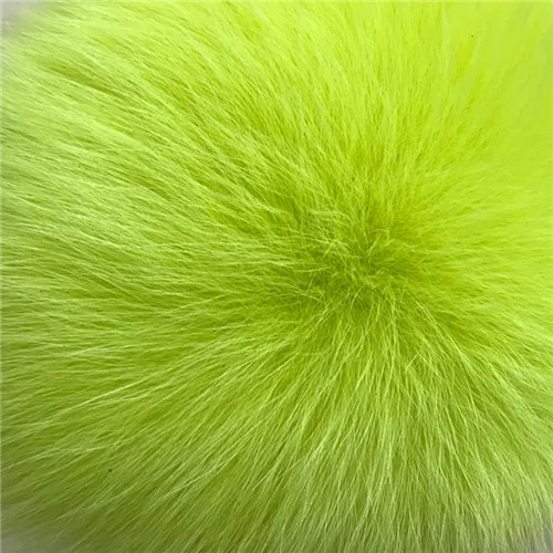 Lemon green Осенне-зимний женский жилет из натурального Лисьего меха, Женское пальто из натурального Лисьего меха, кожаная куртка, Теплый Женский жилет из натурального Лисьего меха, жилет - Цвет: Lemon green