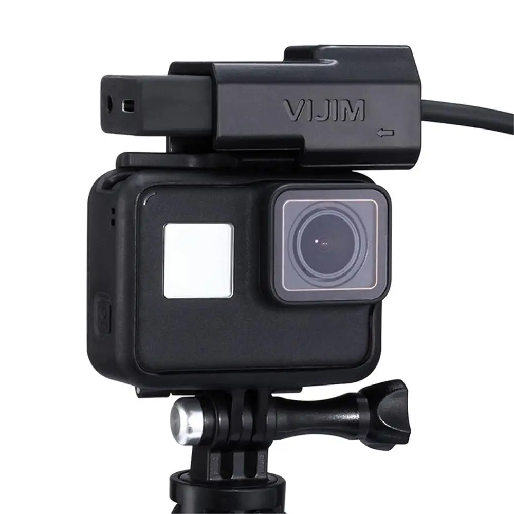 Держатель микрофона держатель быстросъемный Адаптер для Gopro 7/6/5 клетки Холодный башмак комплектующие для спортивной камеры#815