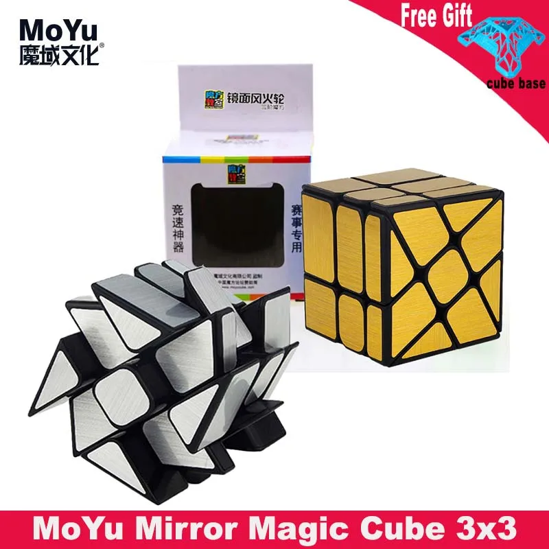 Зеркальный куб Moyu Meilong 3x3 забавная зеркальная камера Фишера скоростной 3x3x3