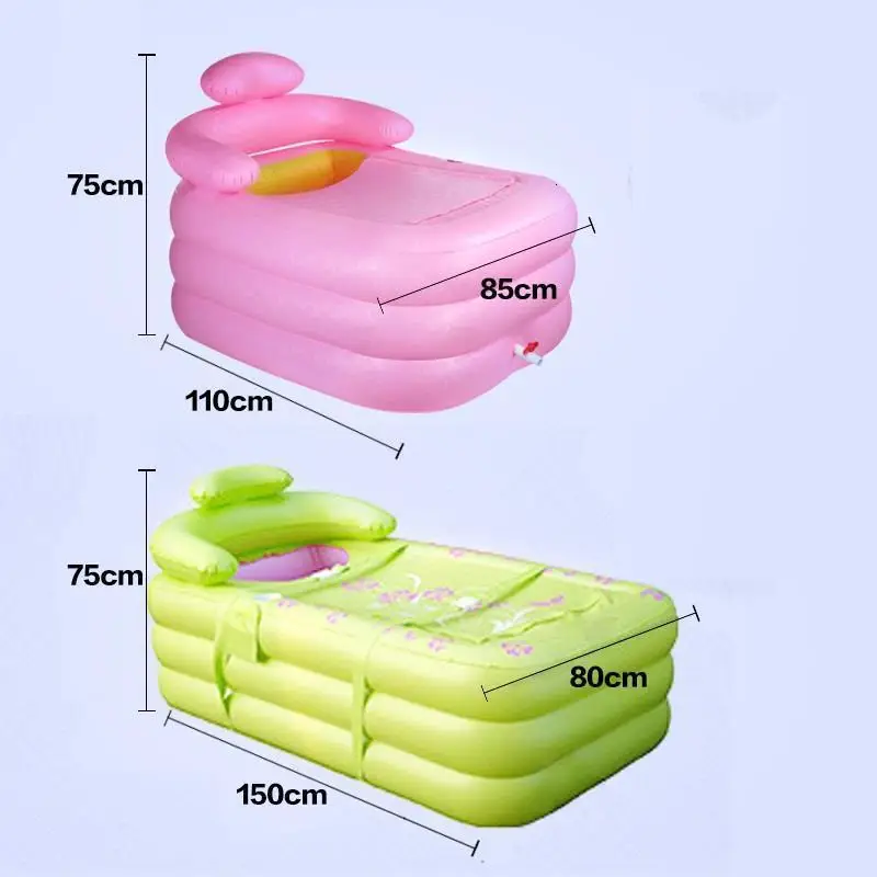 Портативная детская гидромассажная Ванна для ног Banheira Inflavel, надувная ванна для взрослых