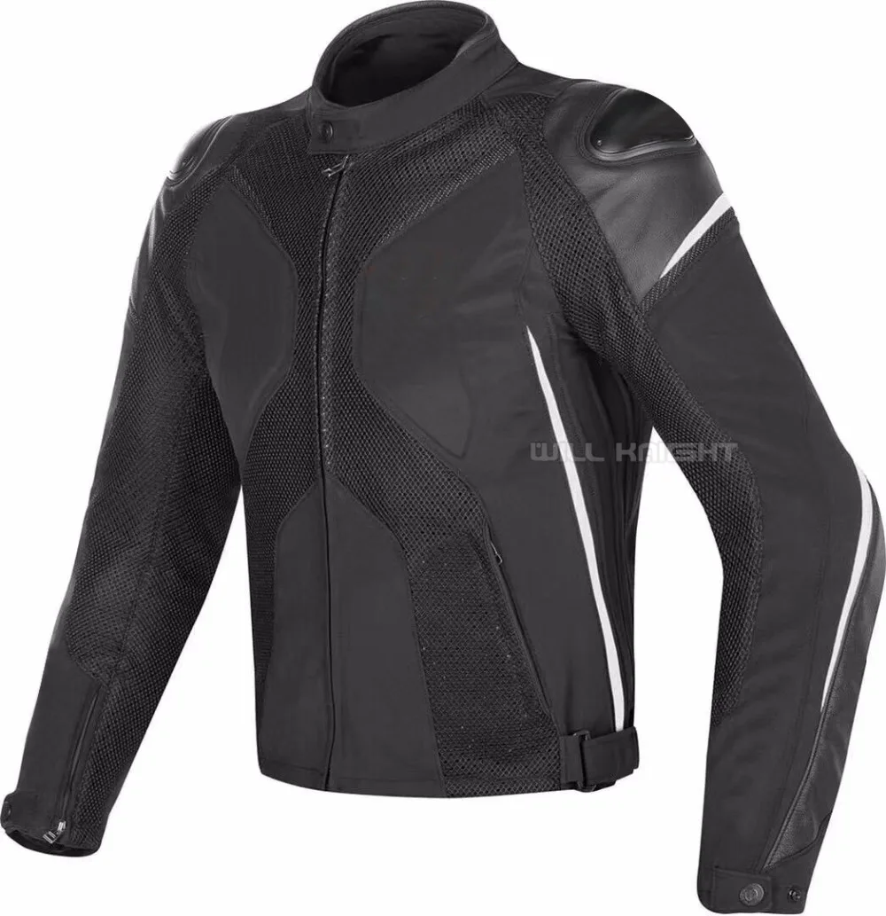 Dain Super Rider D-dry Jacket Motorbike Motorcycle Protection Riding Bike Leather Mesh Men's Jacket