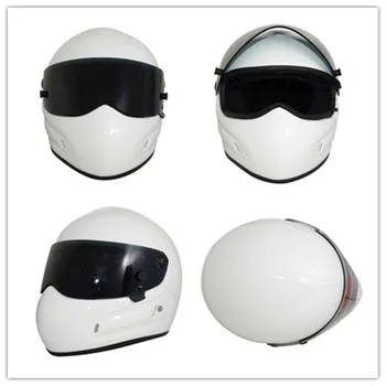 

High-grade Genuine Road Racing Helmet retro motorcycle Helmet casque moto DOT Certification Motorbike Flip up helmet Visor