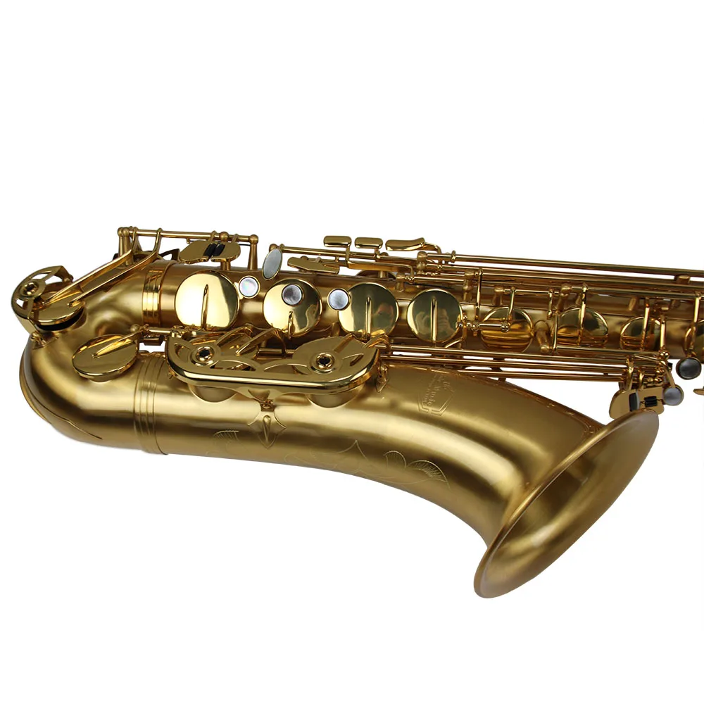 Высокий класс Темно-золотой лак Цвет полированный тенор саксофон