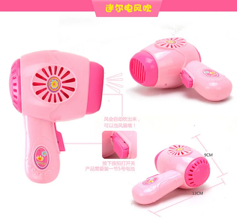 Детский игровой домик, кухонная модель, маленькая бытовая техника, игрушечный холодильник, стиральная машина, Электрический Торт для девочек на день рождения