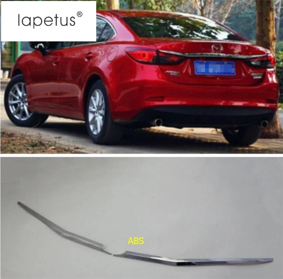 Аксессуары для Mazda 3 AXELA Sedan передний капот решетка решетки+ задний багажник багажника Крышка полосы комплект отделка