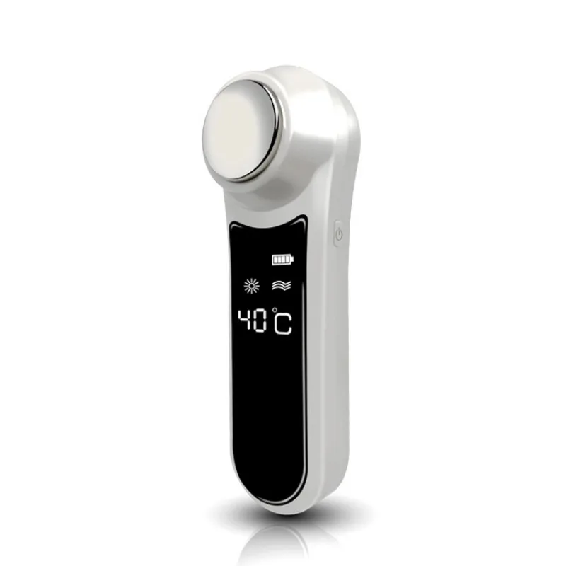 

Electric Hot And Cold Beauty Instrument LCD Display Screen With Lymphatic Skin Care Drainage Function Beauty Massager Device pro