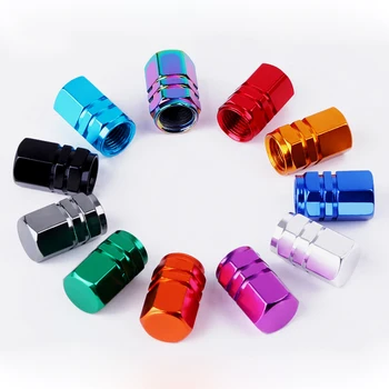 

4pcs AluminumTire Valve Stem Caps for Volvo ReCharge Heico Caresto Toyota Infiniti V60 S60 XC60 S90 XC90 XC XC70 V70