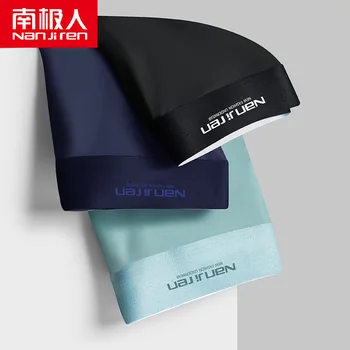 

Nanjiren Men Underwear Boxers Breathable Man Boxer Solid Gay Sexy Underpants Men Comfortable Brand Shorts Underwear Pants pack3P