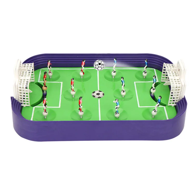 

Mini Table Top Football Board Machine Game Home Match birthday Gift Toy For Child Soccer Tables Comes with two small footballs