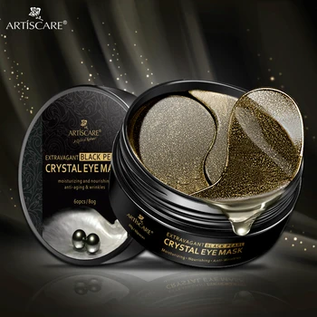 

ARTISCARE Extravagant Black Pearl Crystal Eye mask Eye Patches Under the Eyes Moisturizing Nourishing anti aging wrinkles Mask