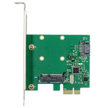 

PCI-E SATA 3.0 Desktop SSD Hard Drive Expansion Card Pcie to MSATA Adapter Card M SATA to PCI Express SATA Card
