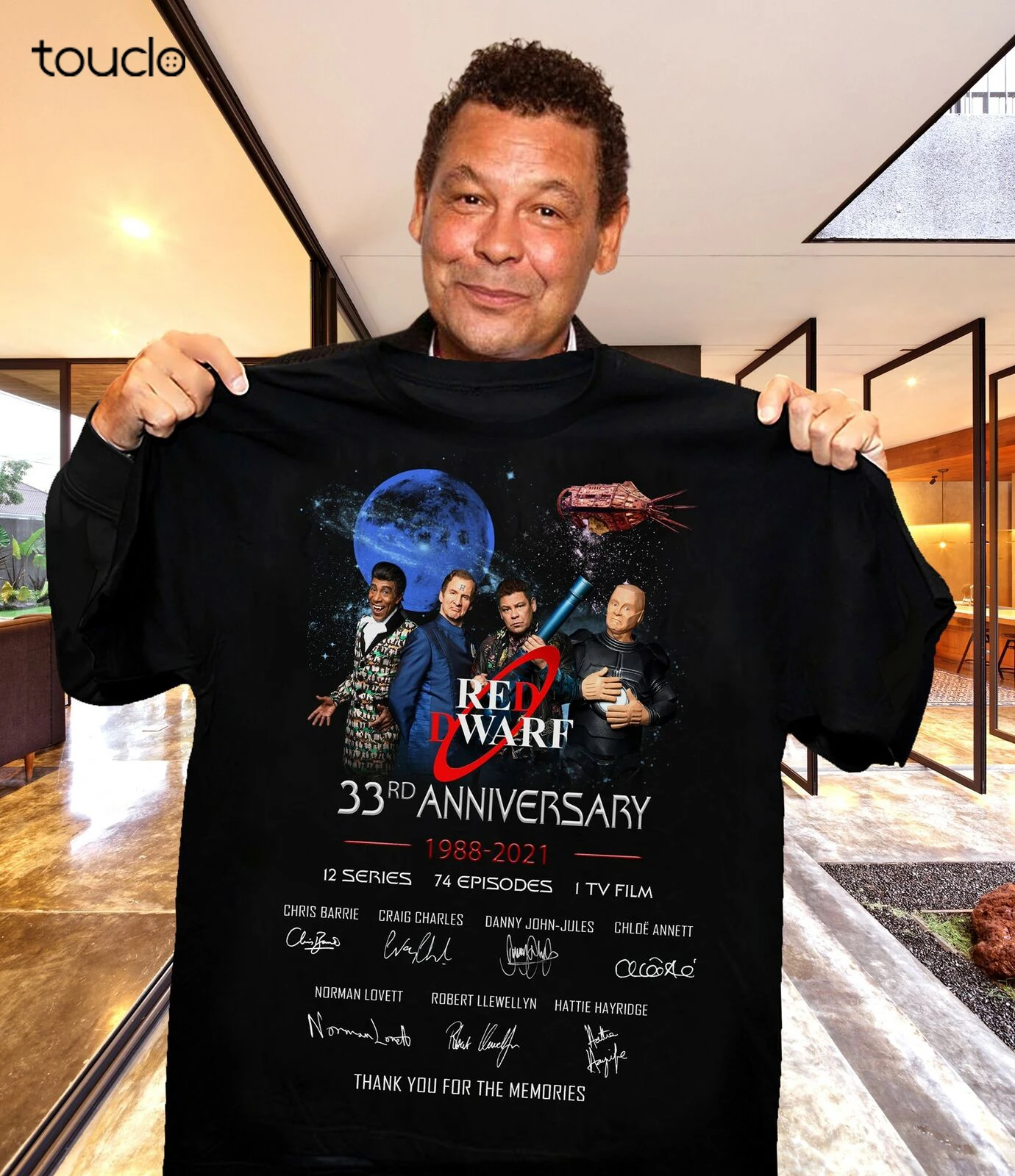 Red dwarf shirt Clearance