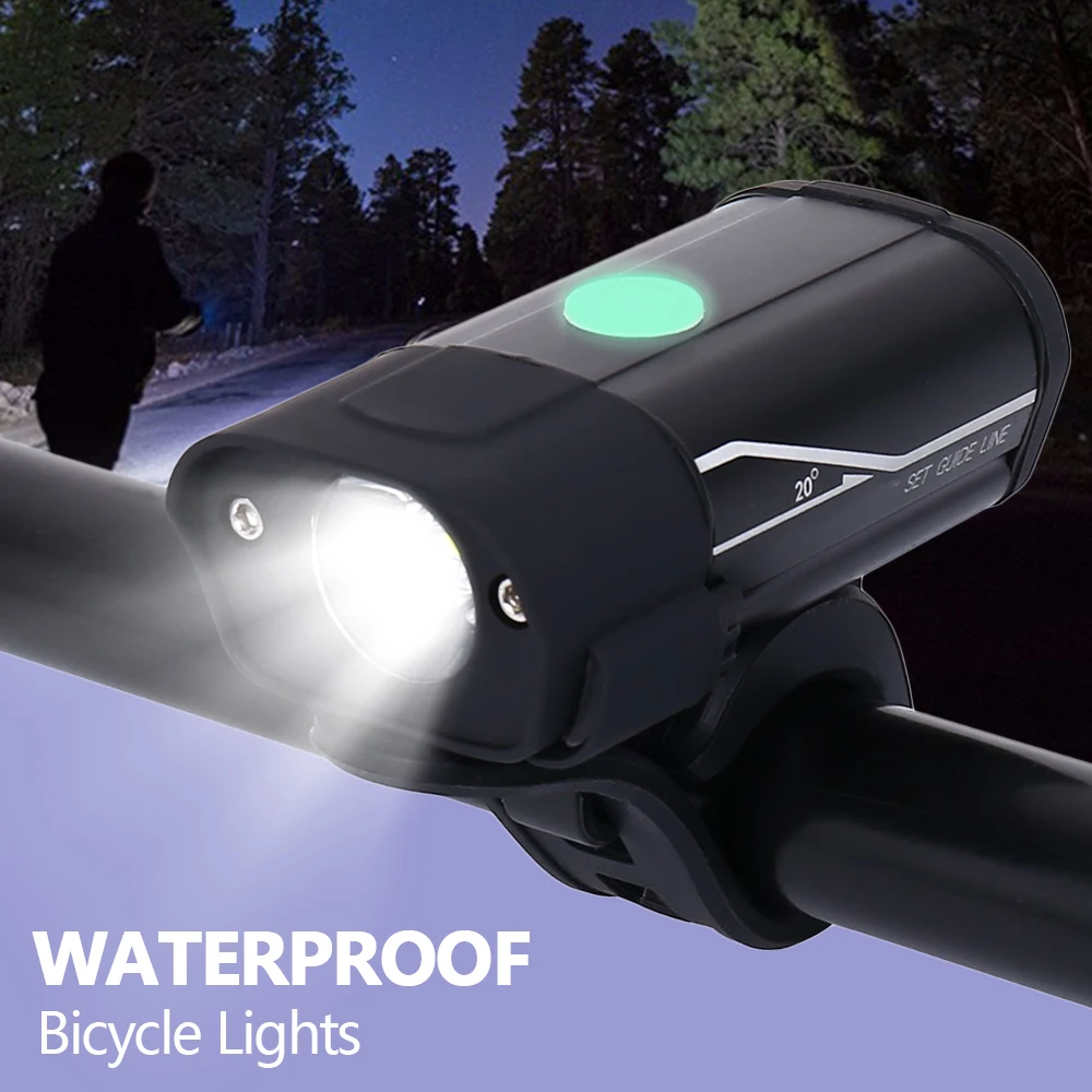 

Bike Light USB Rechargeable Battery Waterproof L2 LED Bike Headlight Bicycle Light Flashlight Cycling Torch Bicycle Lamp