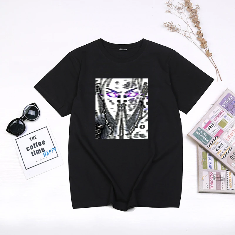 Мужская модная повседневная футболка с круглым вырезом, Harajuku, японский Наруто, Забавный принт, унисекс, свободные топы в стиле хип-хоп, толстовка, уличная одежда для спортзала