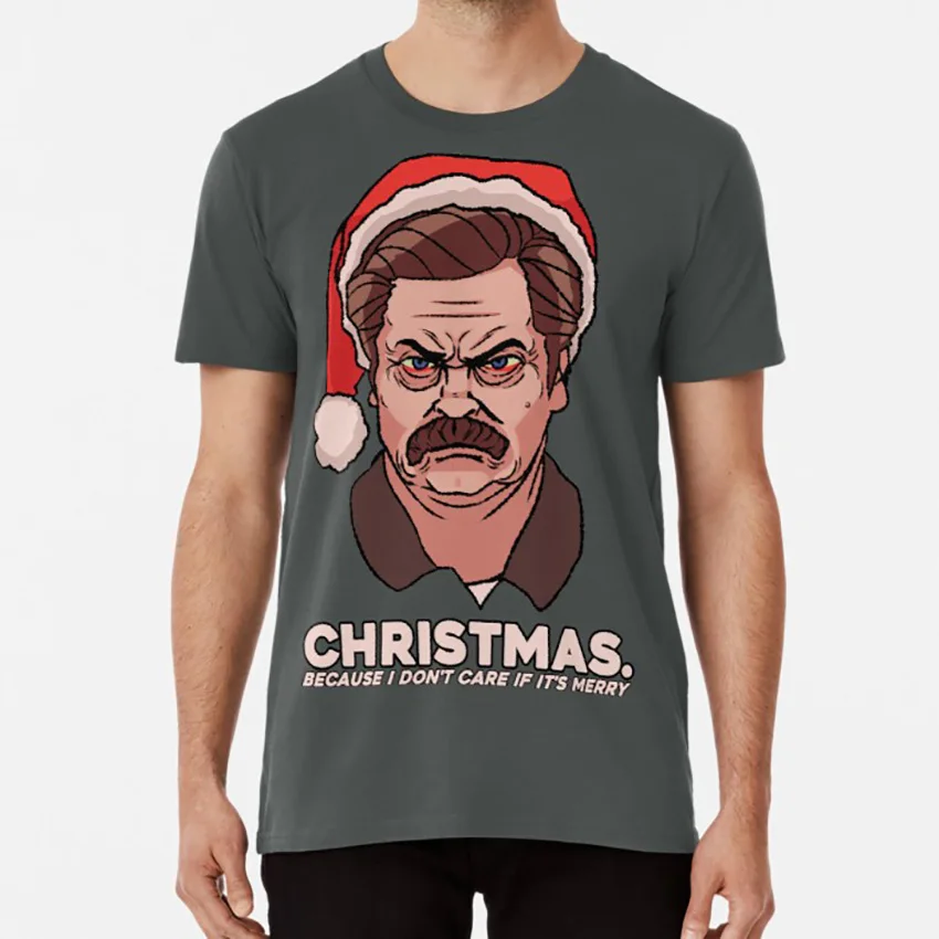 ron swanson christmas shirt