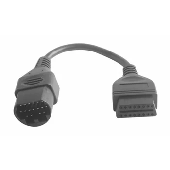 

high quality For Mazda Connect Cable 17 PIN to 16 PIN OBD1 to OBD2 Car Diagnostic Tool Cable