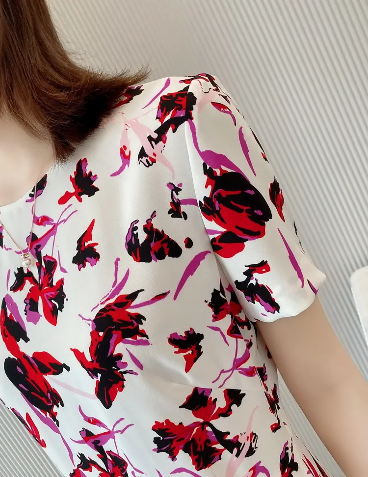 XITAO Asymmetrical Wrinkle Women Dress2020 Summer