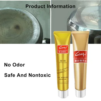 

10g Metal Polishing Cream Knife Machine Polishing Wax Mirror Ceramic Watch Polishing Paste Rust Remover Stainless Steel 296