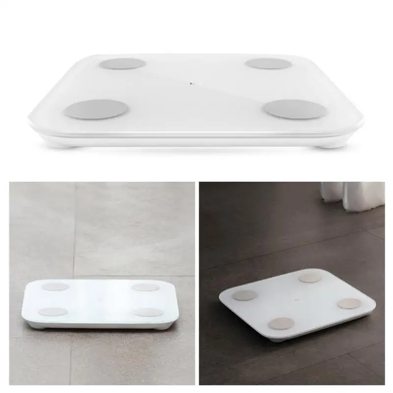Смарт-весы для жировых отложений с 2 Bluetooth, тест на баланс, фитнес, BMI, смарт-весы для Xiaomi