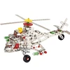 DIY Construction Metal Assembly Disassembly Carrier-based airplane Building Blocks Model Kit Educational Toys Kid Children Boys 1