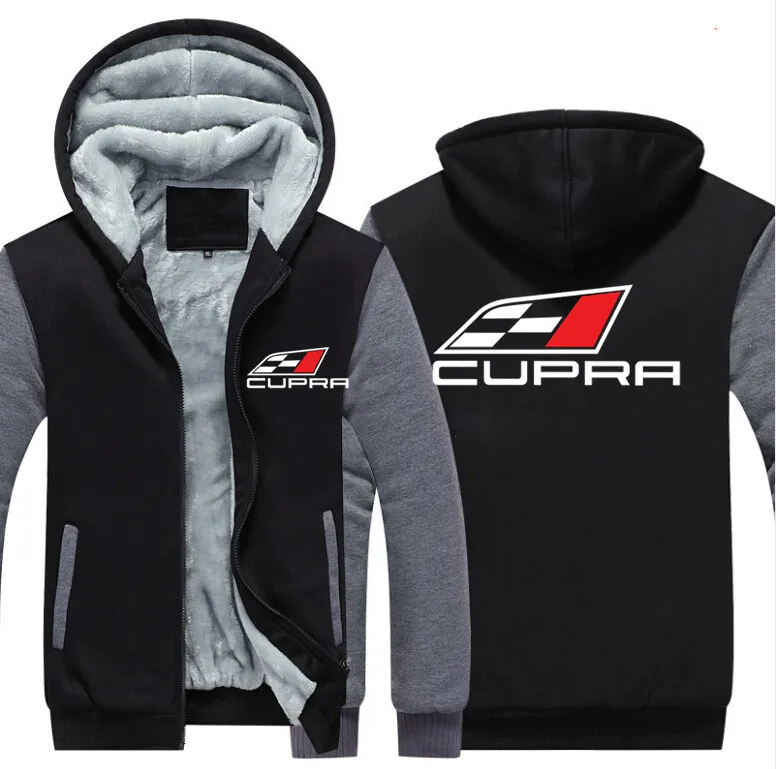 Gran oferta Seat Cupra-Sudadera con capucha para hombre y mujer, ropa deportiva con estampado de coche Ibiza Leon, estilo moderno, ropa de calle divertida, sudadera gruesa con cremallera, Tops 2 bVnGOjXrw