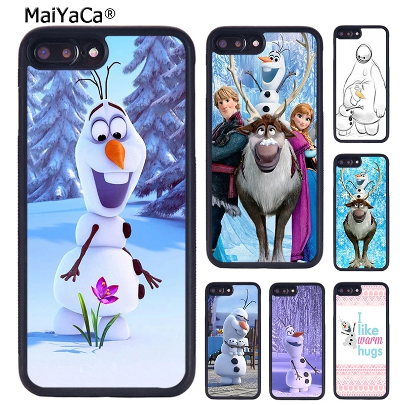 

MaiYaCa Anna Elsa Sven Olaf Hans Phone Case Cover For iPhone 5 6 7 8 plus 11 pro X XR XS max Samsung S6 S7 edge S8 S9 S10