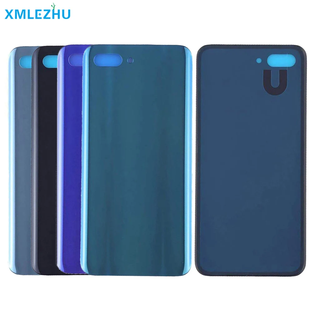 10 шт. для huawei honor 10 honor 10 lite задняя крышка корпуса батареи Задняя стеклянная панель Корпус чехол Ремонт Запасная часть