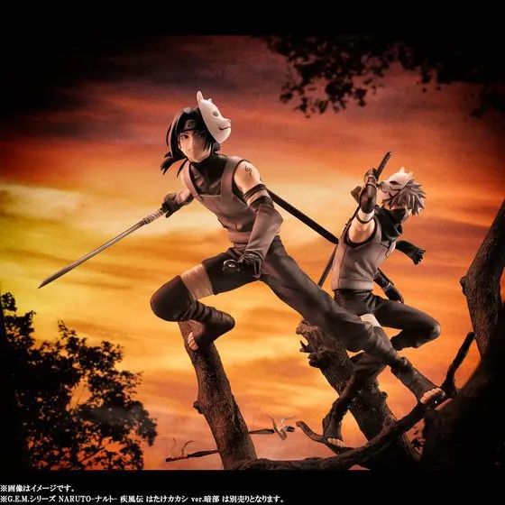 

Anime Toy Naruto Gem Shippuden Uchiha Itachi Dark Ver Branch Scene Version Garage Kit