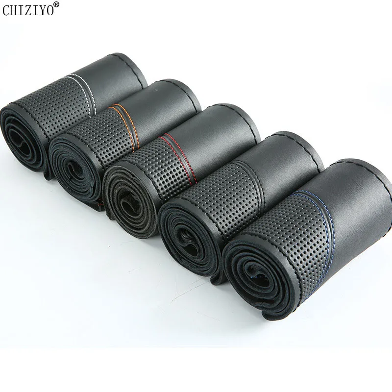 Coprivolante Auto Strass Bling 38cm Pelle PU Antiscivolo Stile - Foto 6