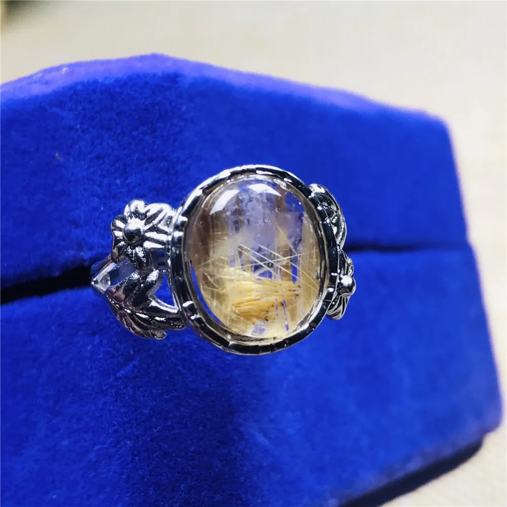 Gold Rutilated Ring (107)