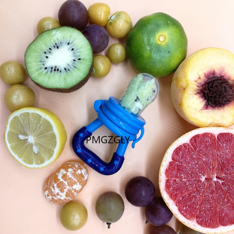 Baby Food Storage Baby Food Fruit Soft Nipple Feeder Safety Silicone Pacifier with Feeding Tool Teether Storage Feeding